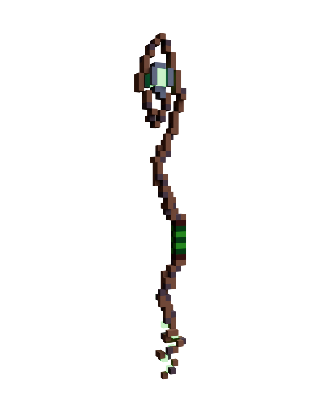 green stone wizardstaff